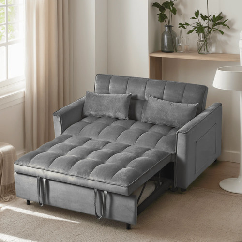 Convertible futon sofa - 55'',