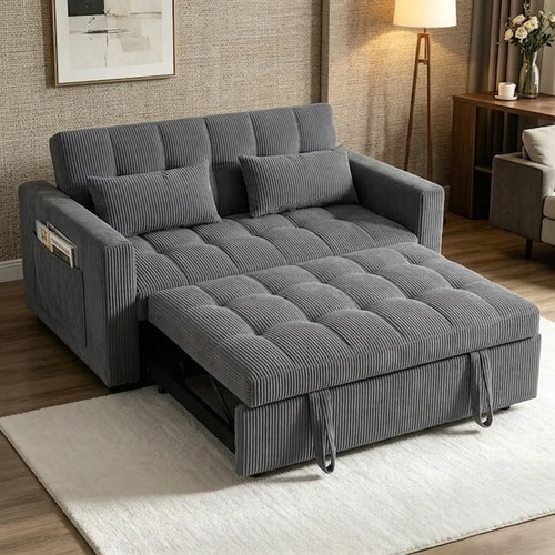 Dark gray corduroy - dark,