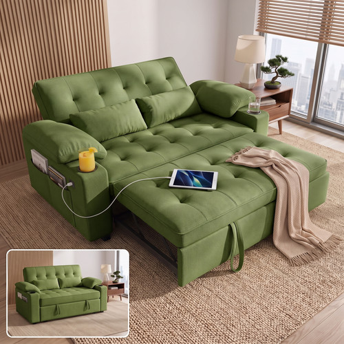 Green towel fabric - green,