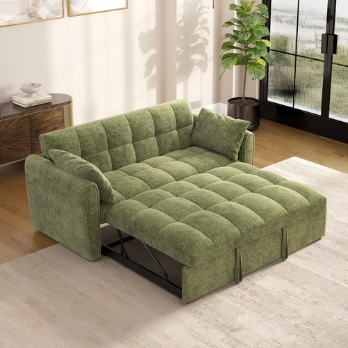 Convertible chenille sleeper - convertible,