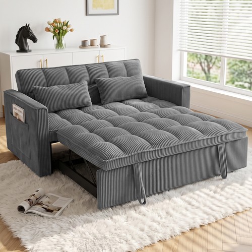 Dark gray corduroy - gray,