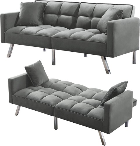 Futon couch sleeper sofa - couch,