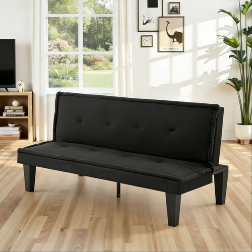 Convertible futon sofa bed - 63",